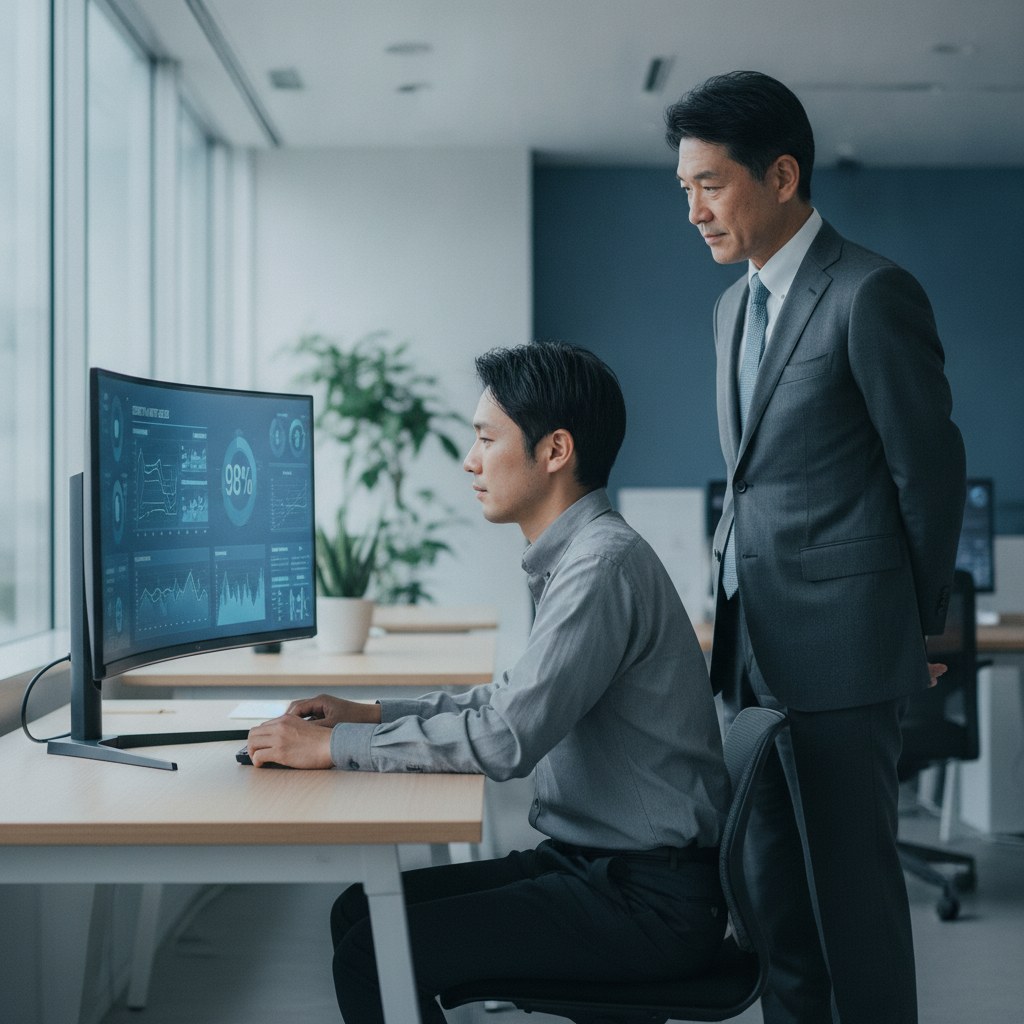 納品前のシステムを、攻める側から確かめているホワイトハッカーと経営者